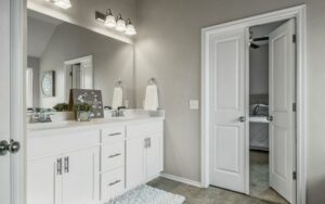 The luxury bathroom from Landmark Fine Homes