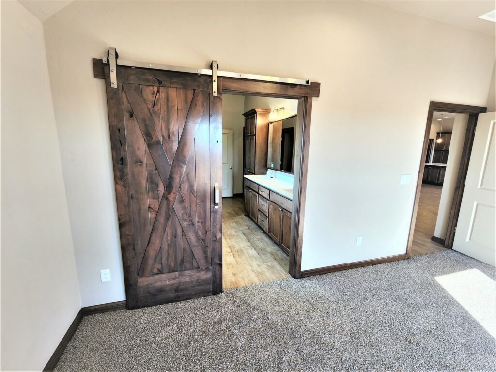 The view of large size bedroom in home at Norman, OK