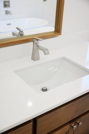 Sink of a custom house built by Landmark Fine Homes at Northfields Lane in Norman, OK