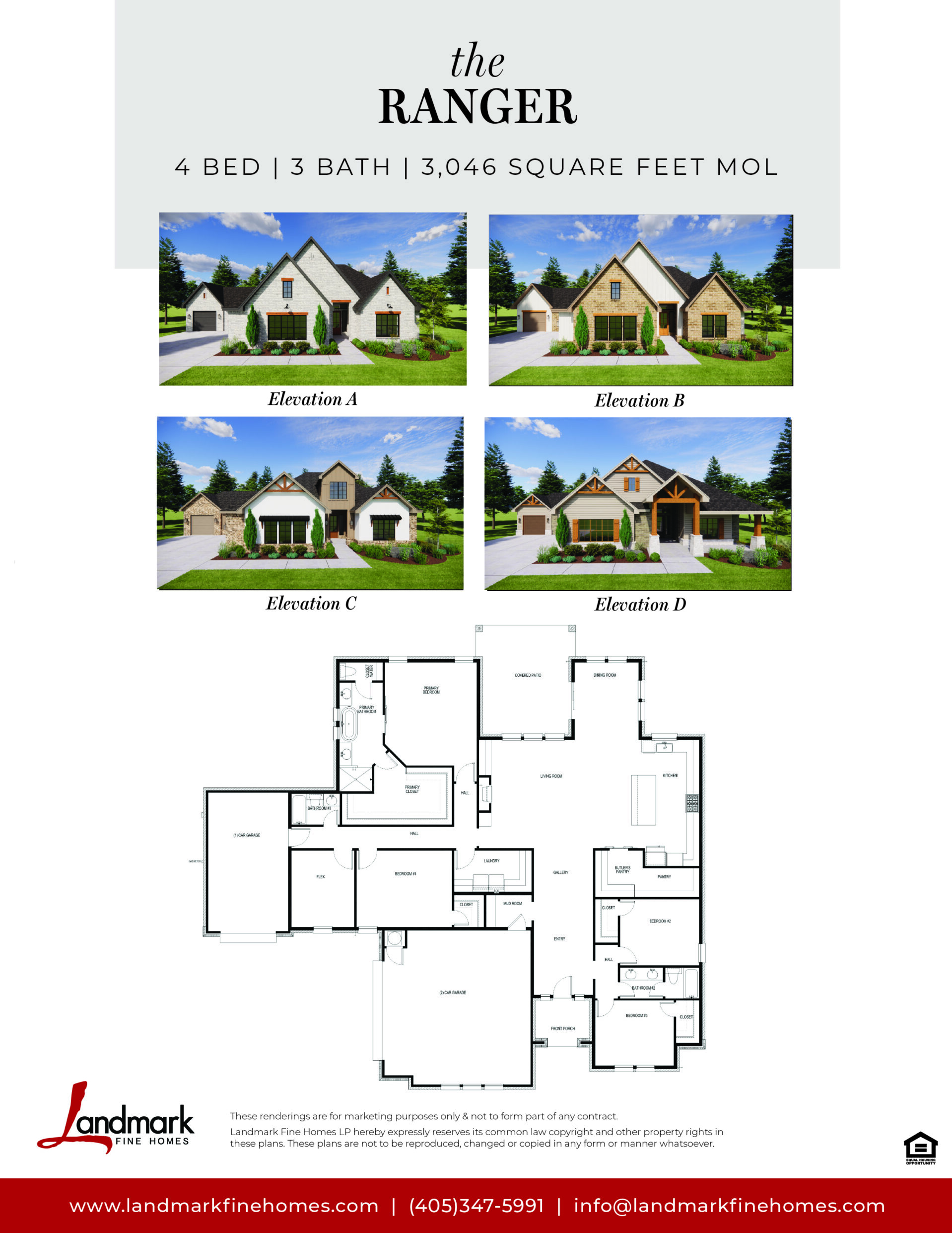 A Plan Ranger Ranger Plan - Landmark Fine Homes