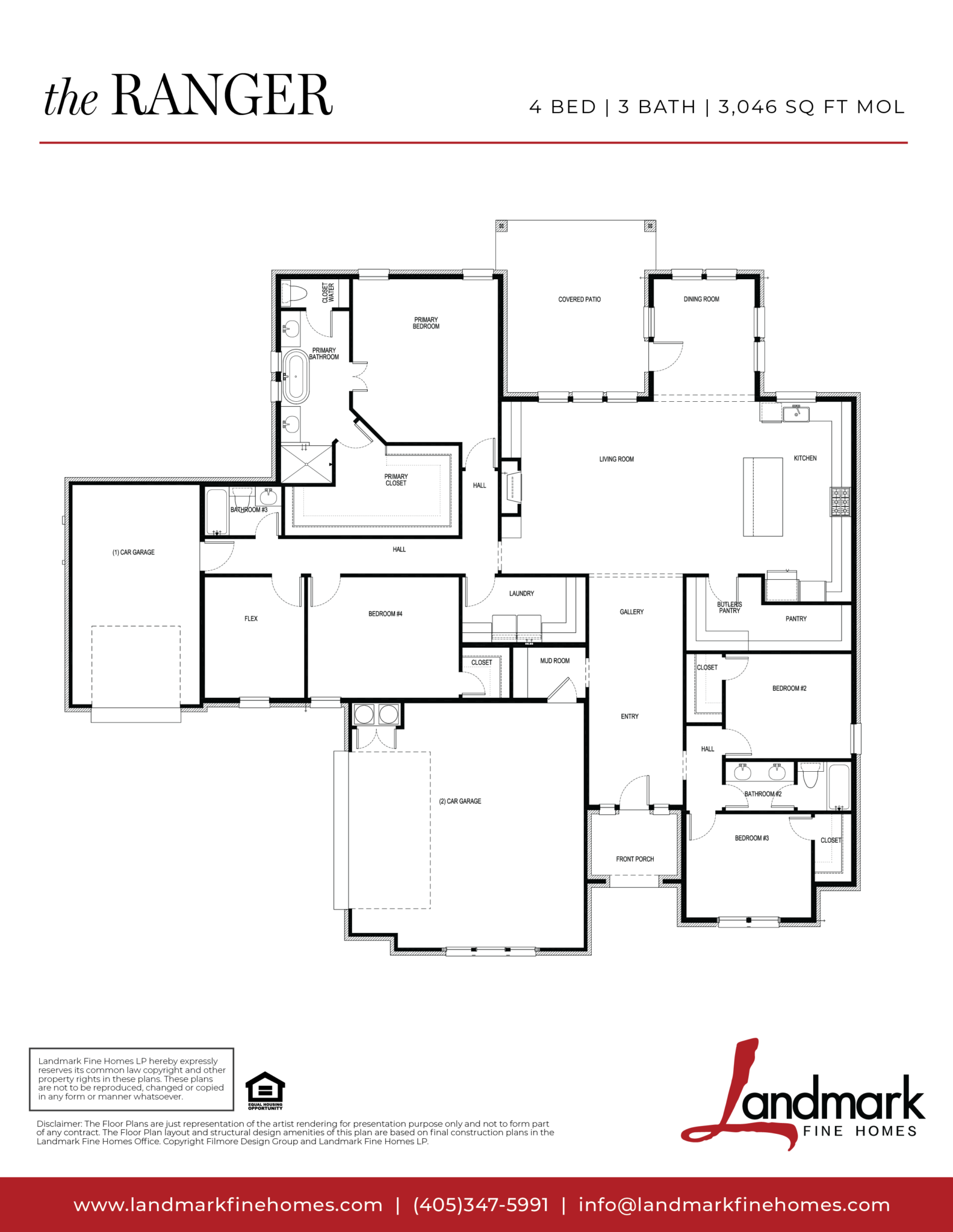 A Plan Ranger Ranger Plan - Landmark Fine Homes