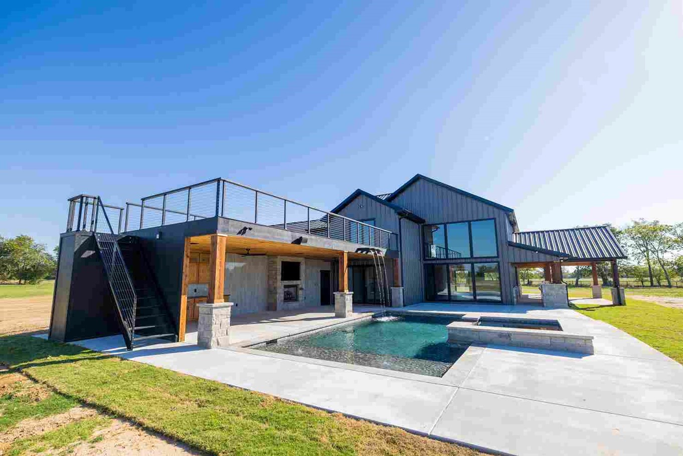A custom home in Oklahoma City Metro