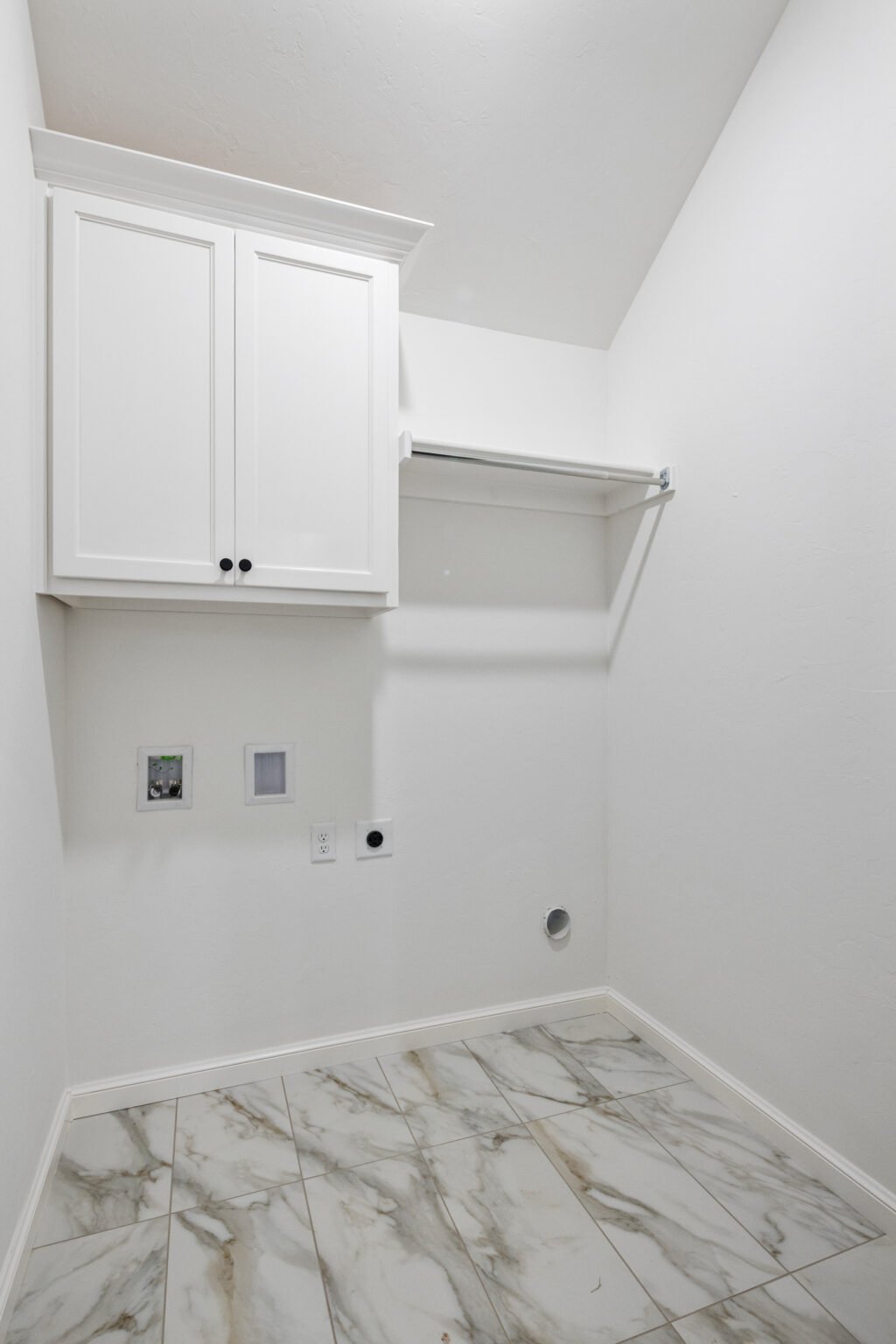 Laundry room of a residential home built by Landmark Fine Homes in Oklahoma City